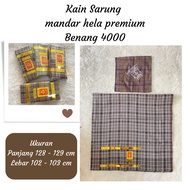 Sarung Pengantin Mandar Hela Lopi Benang 4000 - Sarung Hela Lopi Original / B B