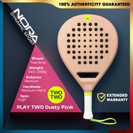 Two Two Play Two Dusty Pink Racket Padel Nora Dynamic Sport
