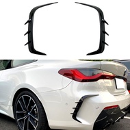 1 Pair/BMW 4 Series G22 G23 425i 430i M440i M Sport Rear Diffuser Blade, Car Sticker Modification