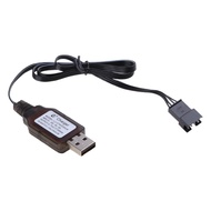 RR 7.4V USB Charger Cable with 4P-SM Plug for 7.4v Lithium Battery Accessories