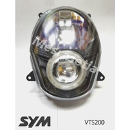 SYM VTS200 HEAD LAMP ( ORIGINAL ) 33100-HMA-000 // VTS200 LAMPU DEPAN HEAD