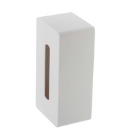 Yamazaki Magnet Tissue Case White W26×D13×H10cm Tower for paper boxes up to 9.5cm