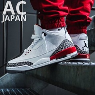 A/J 3 Retro AJ3 Old Butt Hurricane White Cement Burst Crack a/j 136064-116