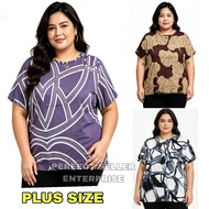 Women Shirt Blouse 5XL Flora Plus Size.