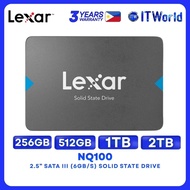 Lexar NQ100 2.5" SATA III 6Gb/s up to 550MB/s read Internal SSD - 256GB | 512GB | 1TB | 2TB itw