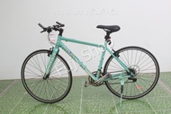 จักรยานไฮบริดญี่ปุ่น - ล้อ 700c - มีเกียร์ - อลูมิเนียม - Bianchi Roma II - สีเขียว [จักรยานมือสอง]