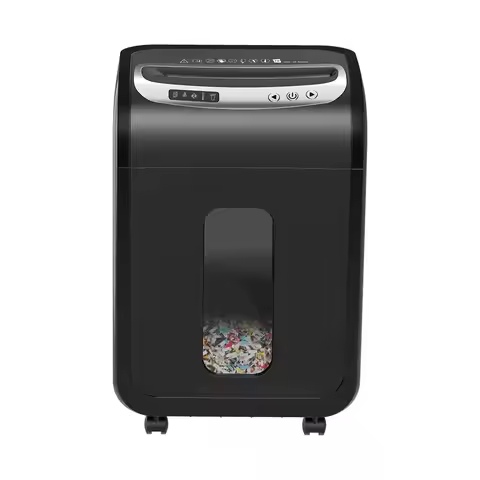 Heavy-Duty 25 Sheet Commercial Paper Shredder Cross-Cutting Paper Shredder Machinery Made in China