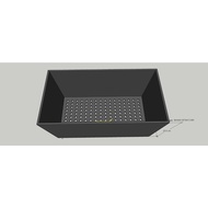 CUSTOM ACRYLIC TRICKLE BOX FILTER AQUARIUM FILTER 39 X 20 X 20 CM