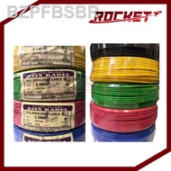 【new】❀Asia Kabel 2.5mm PVC Insulated Cable 100% Pure Copper Wiring Cable Sirim Approval