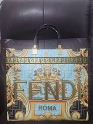 Fendi x Versace 2022聯名Fendace Sunshine托特包
