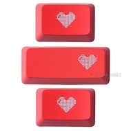 Heart-Shaped Customized Version Mechanical Keyboard Keycap Suitable For Cherry MX Axis G512, G610 G7