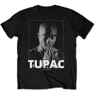 Hip Hop Tupac 2pac Print T Shirt Fashion Casual Rapper Tupac Short Sleeve Crew Neck Plus Size T Shir