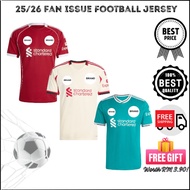(Top Grade) The_Reds Home Away 3rd Kit Football Jersey 25/26 Fan Player Issue Long Sleeve Jersey Jer