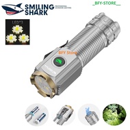 Đèn Pin Soi Thẻ Từ Hợp Kim Nhôm Siêu Sáng LED M60 7000LM Sạc Type-c Zoom Chống Thấm Nước