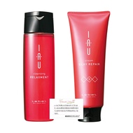 LebeL IAO Relaxing Cleansing Shampoo & Silky Repair Cream Treatment Set
