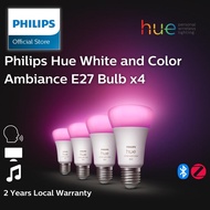 Philips Hue Philips E27 Hue White and Color Ambiance LED Smart Bulb Bluetooth &amp; Zigbee Compatible (Hue Bridge Optional) Works with Alexa &amp; Google Assistant