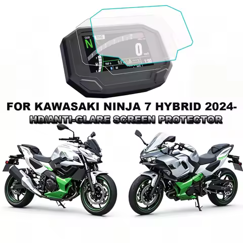 FOR Kawasaki Ninja 7 HYBRID 2024- Motorcycle TFT Display Protection Film Ninja-7-Hybrid Screen Prote