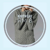 inner baju baju t shirt perempuan kemeja perempuan LIVE LOCK SALE PREMIUM KNITWEAR RM7/8/9/10