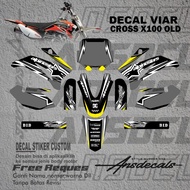 Stickers Cross X 100Viar Mini Trail Stickers Cross X 100 New Mini Trail Stickers
