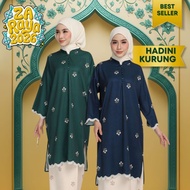 ZOE ARISAH Handini Kurung 2026 Baju Moden Loose Labuh Emyra Lace Muslimah Kebarung Rosalia Oversaiz 