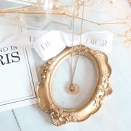 Christian Dior Necklacr Dior 金色閃石頸鏈 Dior 頸鏈