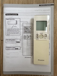 大金冷氣遙控器 ARC466A26