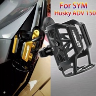 For SYM Husky ADV 150 Motorcycle Cup Holder - Heavy Duty Water Bottle Mount with Quick Release, Fits