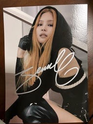 Blackpink Jennie sign 親筆簽名