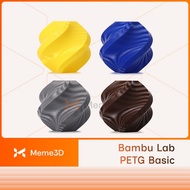 Bambu PETG Basic Plastic Roll 3D Printing Roll 1kg