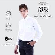 ARROW เสื้อเชิ้ต Non Iron แขนยาว ทรง Comfort Fit สีขาว  MACC763WH