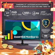 Samsung LS27D360 / LS32D390GAEXXS 27" / 32" FHD (1920x1080) VA 4ms 100Hz Essential Curved Monitor S3