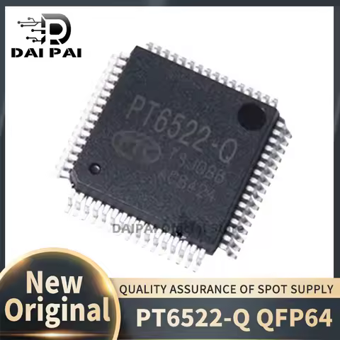 (5piece) 100% New original PT6522-Q PT6522LQ PT6522Q PT6522 LQFP64 Chipset