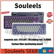 Souleels SE68 all aluminum alloy high-performance RT0.001 customized wired 8K e-sports game magnetic