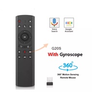 For Voice - G20 flying mouse 2.4G wireless voice remote control 2023 Gyro Smart Voice G20 IR Learnin