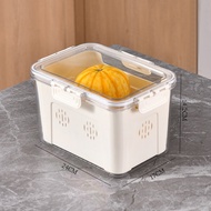 Inaso Tempat Penyimpanan Sayur/Buah/Bumbu Dapur Kontainer Makanan Kulkas Food Container HWQA02