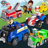 ST/🧨Paw Patrol Toy Package Inertia Middle Bus Four Seasons Deformation Puppy Paw Patrol Full Set of Children's Toys3to6Y