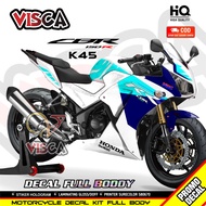 Decal Cbr 150r K45 Lokal Stiker Cbr 150r K45 Lokal Striping Cbr K45 Lokal Stiker Cbr 150r Full Body 