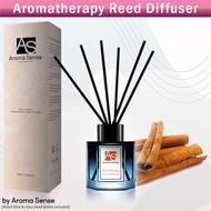 Aroma Sense Cinnamon Aromatherapy Reed Diffuser (50ml), use for Aromatherapy