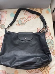 Longchamp 真皮肩背包 hobo