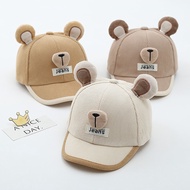 Children's Autumn Baseball Caps 3D Cartoon Boys Girls Cute Hats Suitable For 1-4 Years Kids