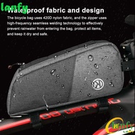 LANFY Bicycle Frame Bag Large Capacity Storage Bag Triangle Pouch MTB Road Bike Bicycle Bag