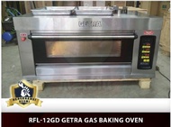 Getra RFL-12GD Oven 1 Deck 2 Loyang - Gas Baking Oven - Oven Roti