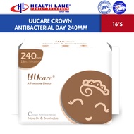 UUcare Crown Antibacterial Day (240mm x 16's)