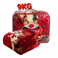 BLANKET KOREA, SUPER SOFT BLANKET, SIZE:220 X240 CM,weight 9kg/8kg/1kg/5kg, selimut legend BLANKET O