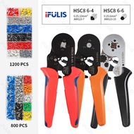 Crimping Tool Wire Stripper Crimp Connector Wire Crimper Ferrule Crimping Pliers Terminal Multitool Electric Plier Hsc8