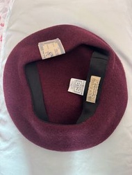 The H.W.Dog & Co. Basic Beret 貝雷帽 畫家帽（酒紅色）