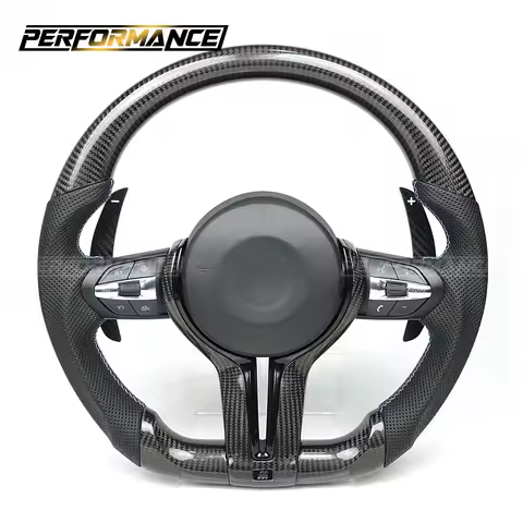 Carbon Magnetic Carbon Fiber Paddle Shifters For BMW M3 M5 M6 X3M X6M X3 X4 X5 X6 F20 F30 F22 F80 F8