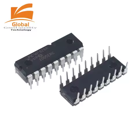 10pcs PIC16F628A-I/P PIC16F628 16F628A DIP-18 New and Original PIC16F628A-IP