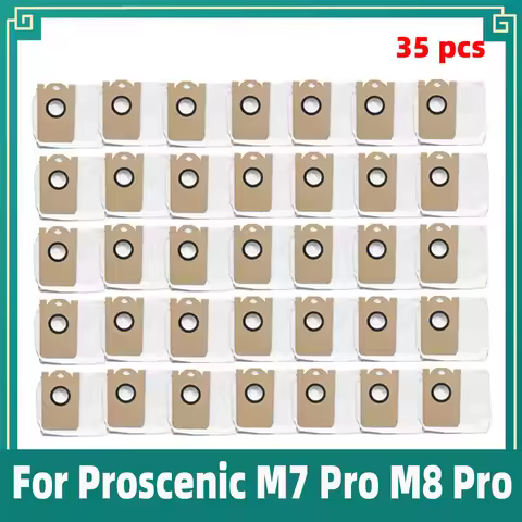 Compatible For Proscenic M7 Pro M8 Pro Robot Vacuum Cleaner Dust Bag Accessories Replacement Attachm