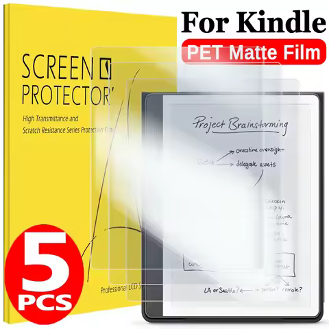 PET Matte Hydrogel Film for Kindle Scribe 2025 11in 10.2in Screen Protector for Kindle 2024 Youth Ed